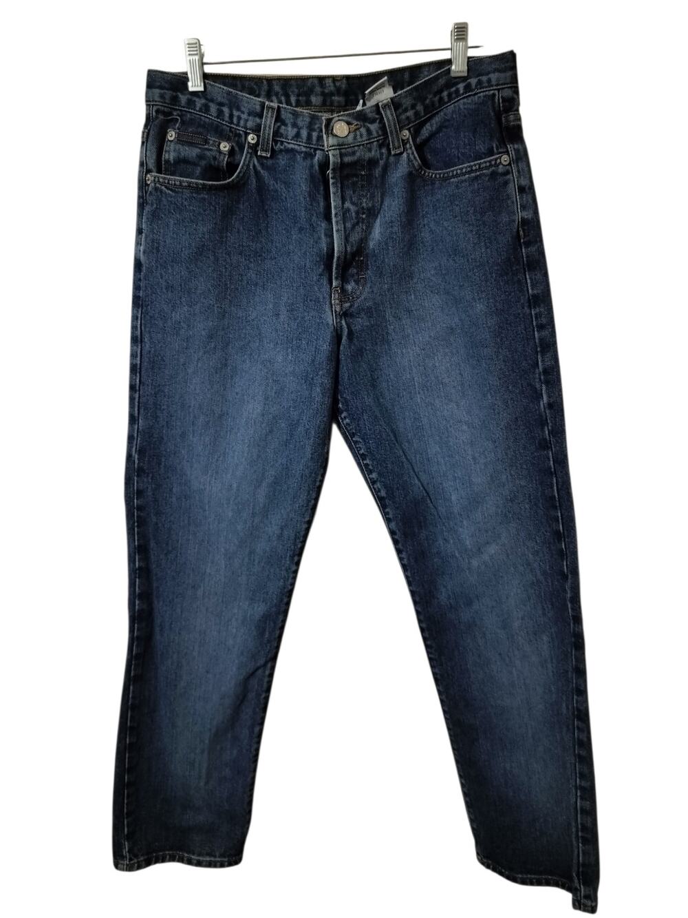 6078(Vintage Lucky Brand Men's Straight Leg Reg Inseam Cotton Jeans 36x32